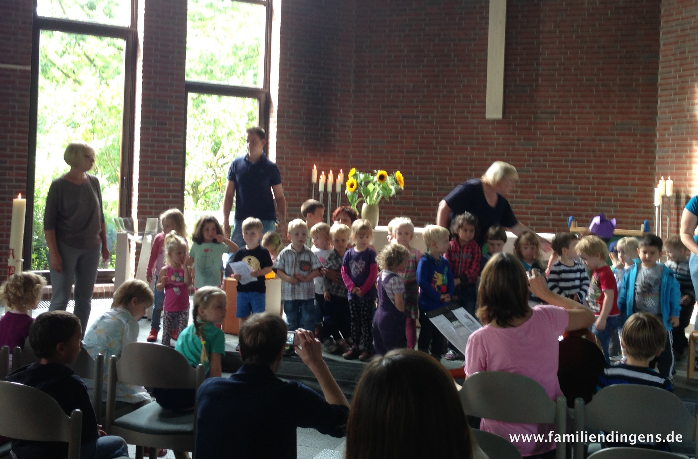 Begrüßungsgottesdienst im Kindergarten